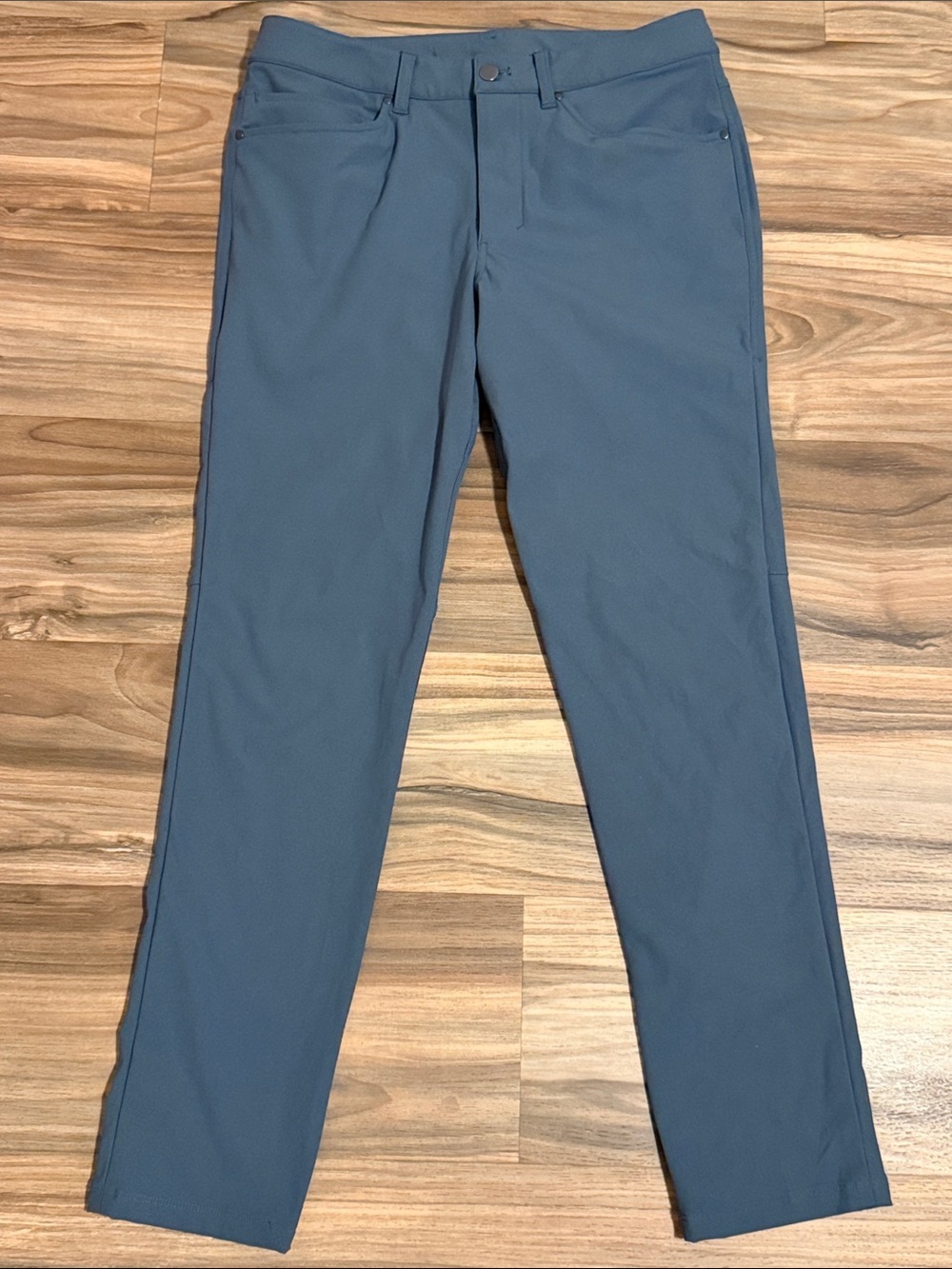 Lululemon ABC Slim Fit 5-Pocket Pant Men Sz. 31 Blue Stretch Warpstreme Golf